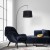 ORTA BLACK Lampa podłogowa 1 5417 TK Lighting Czarny Czarny
