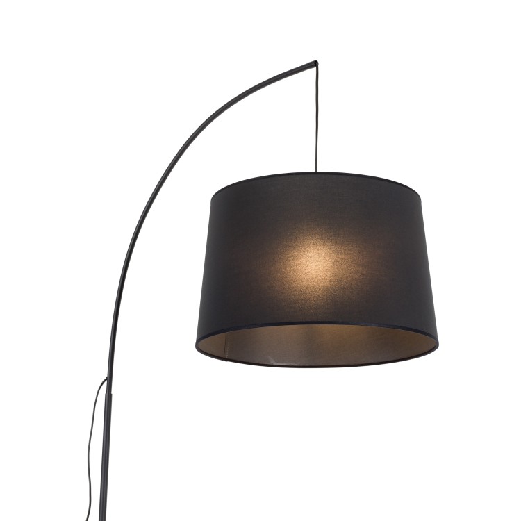 ORTA BLACK Lampa podłogowa 1 5417 TK Lighting Czarny Czarny