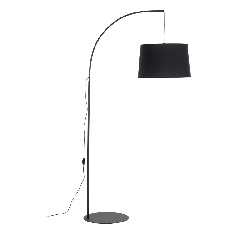 ORTA BLACK Lampa podłogowa 1 5417 TK Lighting Czarny Czarny