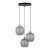 OMEGA Lampa wisząca 3 PŁ Koło 4573 TK Lighting Czarny Grafitowy