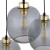 OMEGA Lampa wisząca 3 PŁ Koło 4573 TK Lighting Czarny Grafitowy