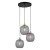 OMEGA Lampa wisząca 3 PŁ Koło 4573 TK Lighting Czarny Grafitowy