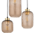 PESCARA Lampa wisząca 3 Koło 4576 TK Lighting