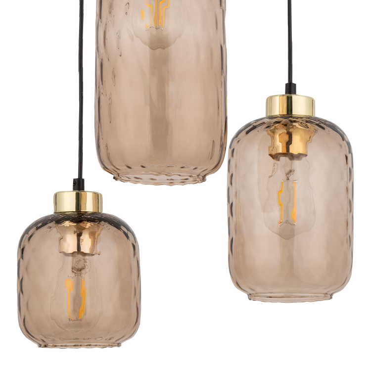 PESCARA Lampa wisząca 3 Koło 4576 TK Lighting