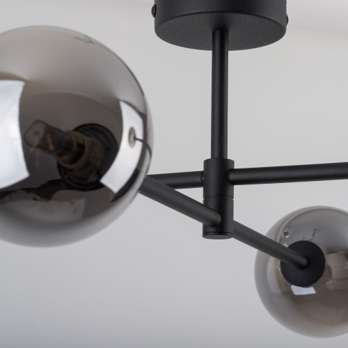 SARIUS BLACK / GRAPHITE Lampa sufitowa 4 6235 TK Lighting Czarny