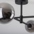 SARIUS BLACK / GRAPHITE Lampa sufitowa 4 6235 TK Lighting Czarny