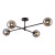 SARIUS BLACK / GRAPHITE Lampa sufitowa 4 6235 TK Lighting Czarny