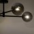 SARIUS BLACK / GRAPHITE Lampa sufitowa 4 6235 TK Lighting Czarny
