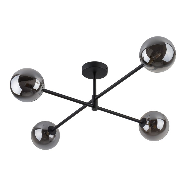 SARIUS BLACK / GRAPHITE Lampa sufitowa 4 6235 TK Lighting Czarny