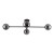 SARIUS BLACK / GRAPHITE Lampa sufitowa 4 6235 TK Lighting Czarny