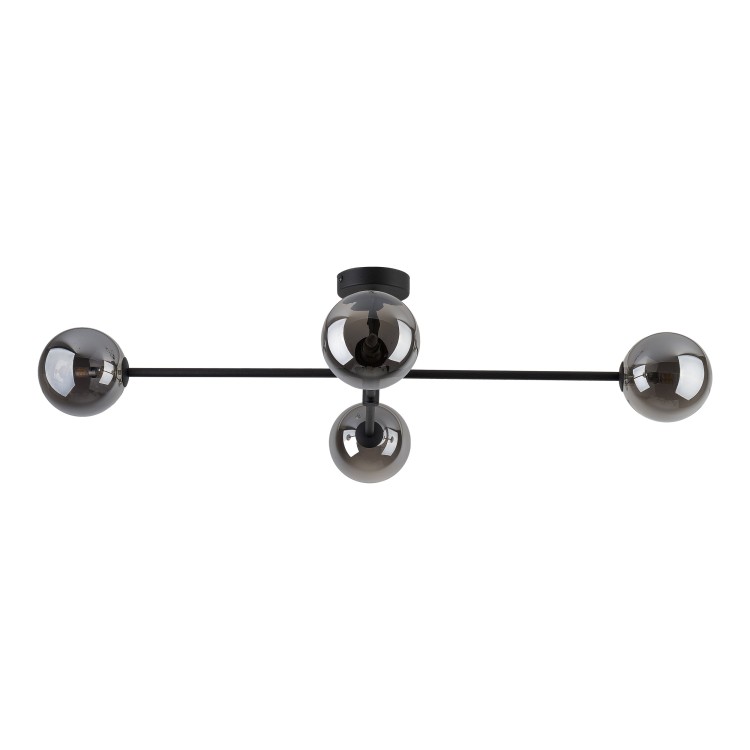 SARIUS BLACK / GRAPHITE Lampa sufitowa 4 6235 TK Lighting Czarny