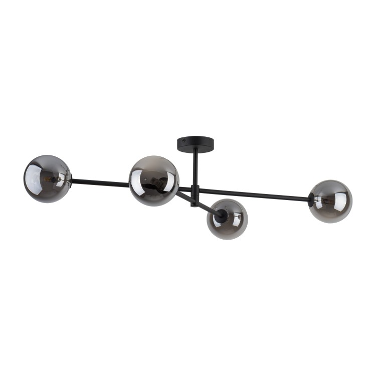 SARIUS BLACK / GRAPHITE Lampa sufitowa 4 6235 TK Lighting Czarny