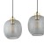 OMEGA Lampa wisząca 3 Listwa 4574 TK Lighting Czarny Grafitowy