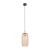 PESCARA Lampa wisząca 1 4575 TK Lighting Złoty, Czarny Bursztynowy
