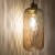 PESCARA Lampa wisząca 1 4575 TK Lighting Złoty, Czarny Bursztynowy