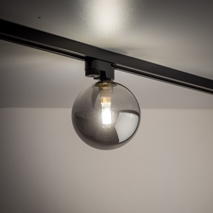 TRACER BLACK GRAPHITE GLASS 1 G9 4922 TK Lighting Czarny Grafitowy