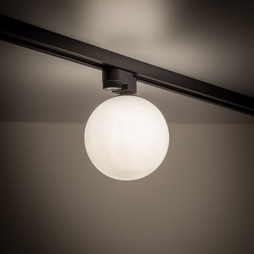 TRACER BLACK WHITE GLASS 1 G9 4923 TK Lighting Czarny Biały