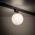 TRACER BLACK WHITE GLASS 1 G9 4923 TK Lighting Czarny Biały