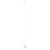 TRACER WHITE WHITE GLASS wisząca 1 G9 4886 TK Lighting Biały Biały