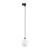 TRACER BLACK WHITE GLASS wisząca 1 G9 4927 TK Lighting Czarny Biały