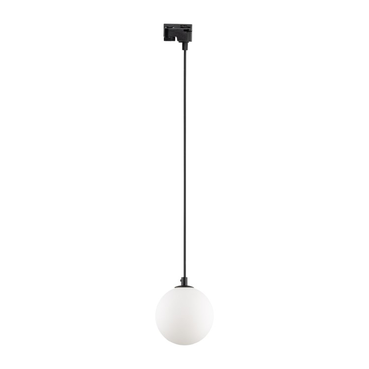 TRACER BLACK WHITE GLASS wisząca 1 G9 4927 TK Lighting Czarny Biały
