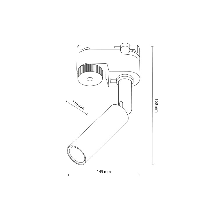 TRACER LAGOS BLACK 1 G9 4958 TK Lighting Czarny Czarny