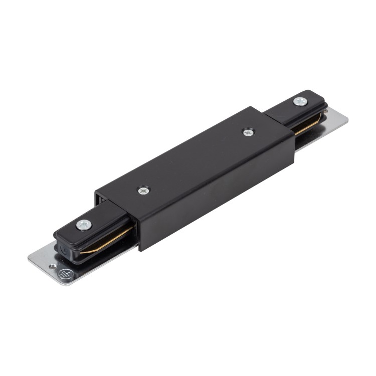 TRACER BLACK Łącznik prosty z podłączeniem zasilającym 4529 TK Lighting Czarny Czarny
