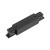 TRACER Trójobwodowy BLACK Łącznik prosty z podłączeniem zasilającym 4532 TK Lighting Czarny