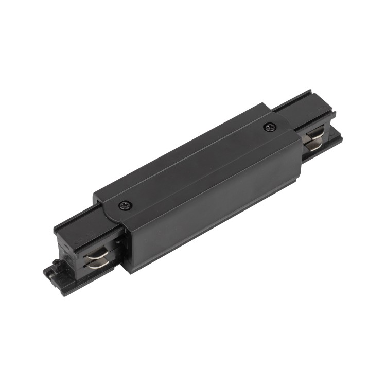 TRACER Trójobwodowy BLACK Łącznik prosty z podłączeniem zasilającym 4532 TK Lighting Czarny