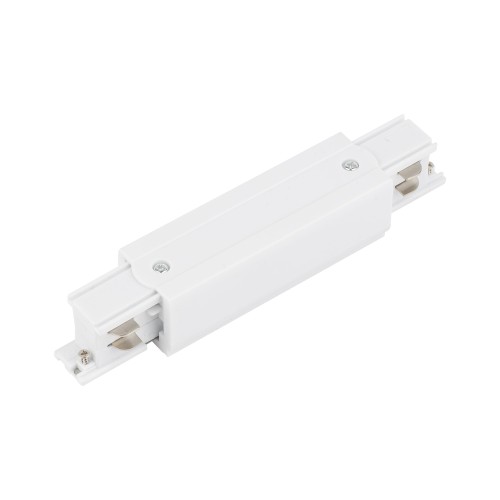 TRACER Trójobwodowy WHITE Łącznik prosty z podłączeniem zasilającym 4531 TK Lighting Biały