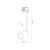 TRACER Trójobwodowy TOP WHITE LONG 1 GU10 4930 TK Lighting Biały