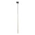 TRACER PIANO GOLD 1 G9 5750 TK Lighting Złoty, Czarny Złoty