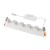 Oprawa liniowa Lampa spot punktowa MINI LED WHITE 10046 NOWODVORSKI Lighting 20W 4000K Loft nowoczesna sufitowa oświetlenie z soczewkami nie oślepia nie oślepiająca barwa dzienna neutralna podtynkowa biało-czarna biała z zasilaczem Inspiracje Premium