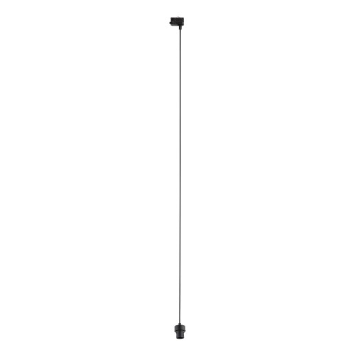 TRACER Trójobwodowy BLACK 1 Zawieszenie E27 1,5m 6776 TK Lighting Czarny