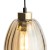 SEBO Lampa wisząca 1 4633 TK Lighting Złoty, Czarny Bursztynowy