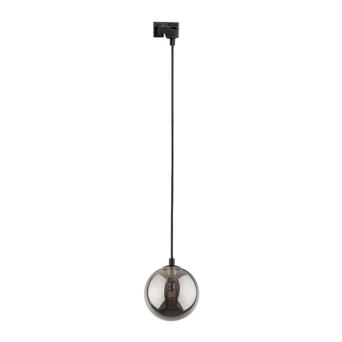 TRACER BLACK GRAPHITE GLASS wisząca 1 G9 4926 TK Lighting Czarny Grafitowy