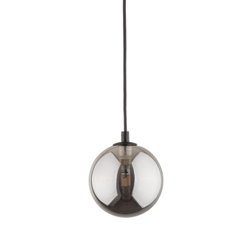 TRACER BLACK GRAPHITE GLASS wisząca 1 G9 4926 TK Lighting Czarny Grafitowy