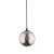 TRACER BLACK GRAPHITE GLASS wisząca 1 G9 4926 TK Lighting Czarny Grafitowy
