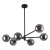 SARIUS BLACK / GRAPHITE Lampa sufitowa 6 6236 TK Lighting Czarny Grafitowy
