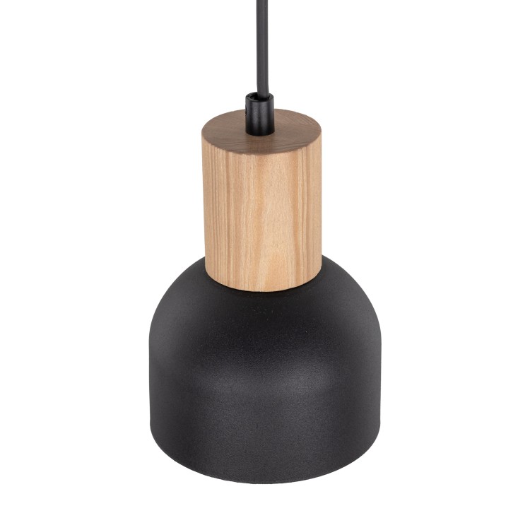 CAIRO Lampa wisząca 1 4894 TK Lighting Sosna, Czarny Czarny