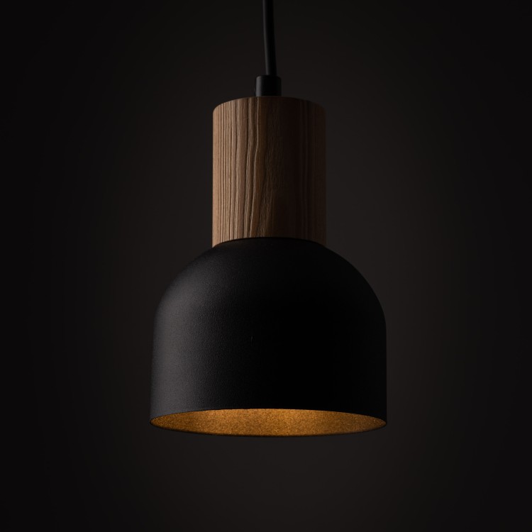 CAIRO Lampa wisząca 1 4894 TK Lighting Sosna, Czarny Czarny