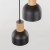 CAIRO Lampa wisząca 3 4895 TK Lighting Sosna, Czarny Czarny