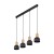 CAIRO Lampa wisząca 4 4896 TK Lighting Sosna, Czarny Czarny