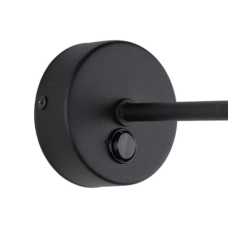 JUTA Kinkiet 1 6858 TK Lighting Czarny Juta