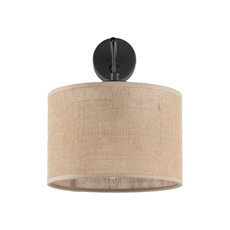 JUTA Kinkiet 1 6858 TK Lighting Czarny Juta