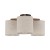 DEVA NATURE Lampa sufitowa 3 6865 TK Lighting Sosna, Czarny Len