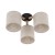 DEVA NATURE Lampa sufitowa 3 6865 TK Lighting Sosna, Czarny Len