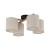 DEVA NATURE Lampa sufitowa 4 6866 TK Lighting Szary, Czarny Len