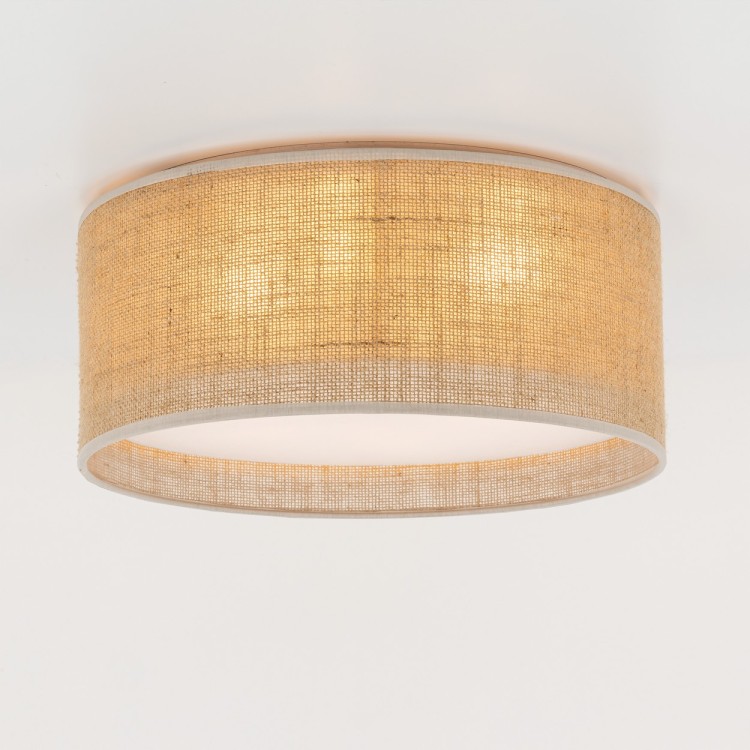 JUTA Lampa sufitowa 4 5798 TK Lighting Biały Juta