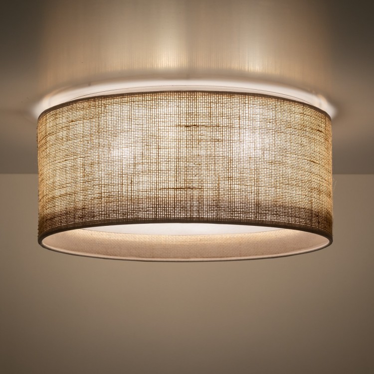 JUTA Lampa sufitowa 4 5798 TK Lighting Biały Juta